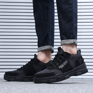 带钢板软底透气防臭工地鞋 防砸防刺穿钢包头工作鞋 耐磨 男款 劳保鞋