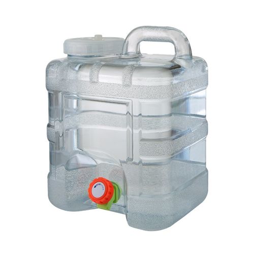 加厚10升立式白色透明户外车载PC水桶储水箱家用纯净饮水桶装水桶
