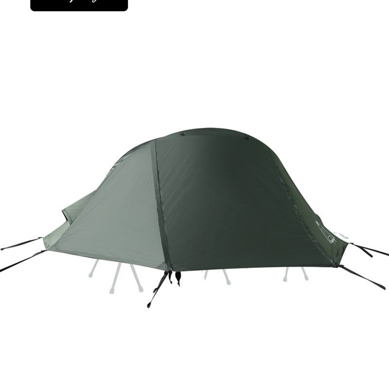 宁波野营装备行军床帐篷70D尼龙单人床帐篷B3网纱防虫晒水登山帐