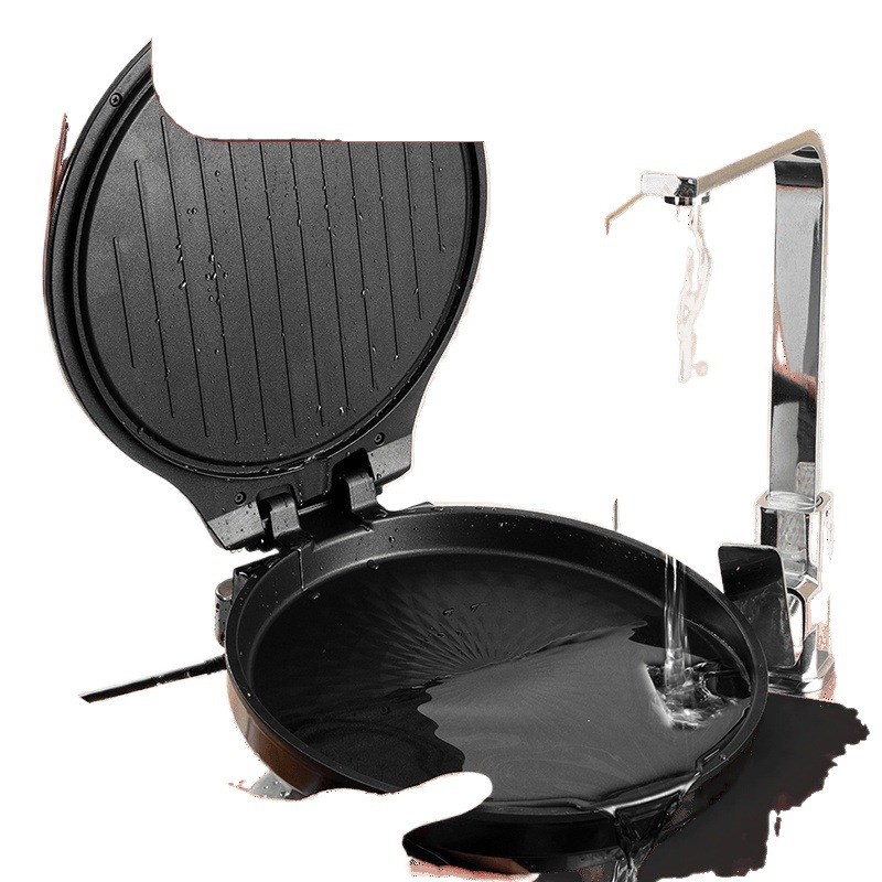 加深加大电饼铛家用煎饼锅双面加热煎烤机自动断电煎烙烤饼烙饼锅