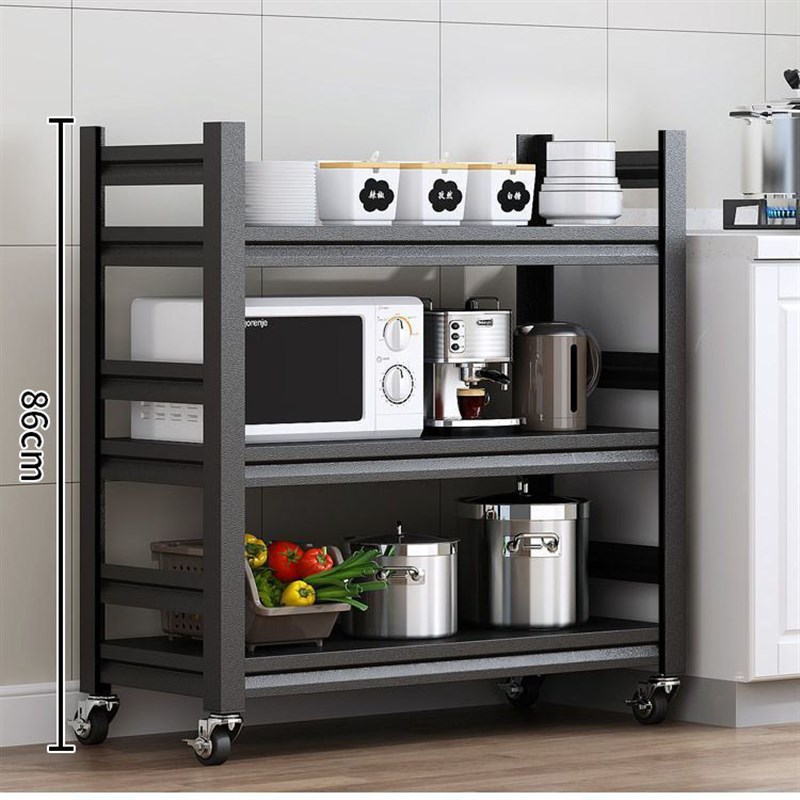 推车厨房置物架多层家居用品储物柜客厅餐厅浴室卧室落地置物架