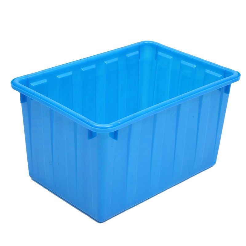 现货加厚120L方形水产养殖箱 塑料运输周转箱多规格蓝色水箱,橡塑材料及制品,塑料盒/塑料箱/塑料柜,淘宝优惠券,粉丝福利购,淘宝优惠卷