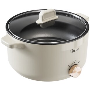 电煮锅 家用多用途锅 宿舍小火锅 3L小容量电热一体锅 MC-HGE2510