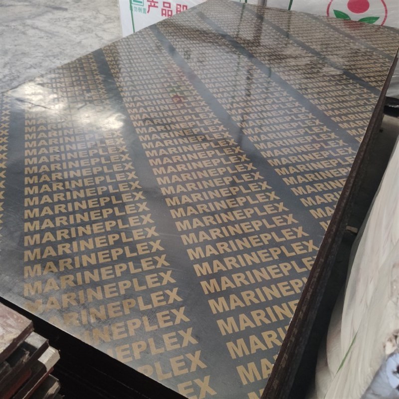 18mm*1220*2440mm建筑木模板货架搭阁楼二层舞台木板工地用覆膜板