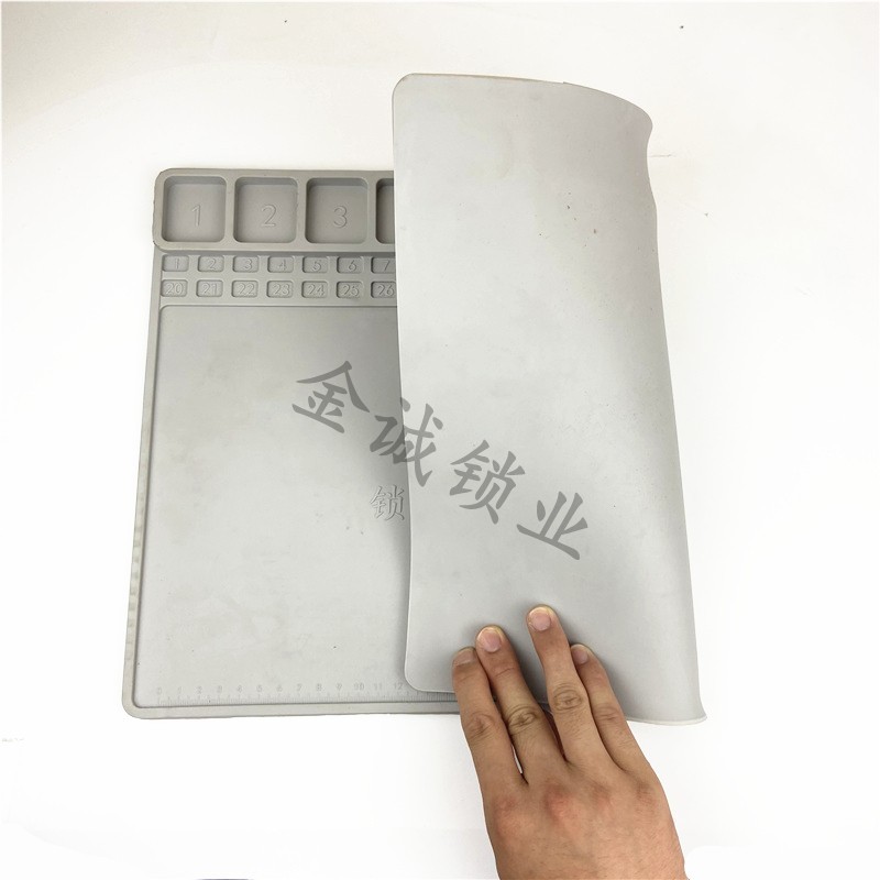 汽车锁芯锁具维修垫加厚工作垫防滑维修垫零件分类不易丢锁具维修