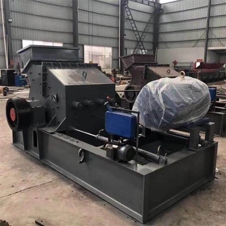 液压开箱制砂机矿石水泥块石英石花岗岩制砂机粉碎机反击式破碎机