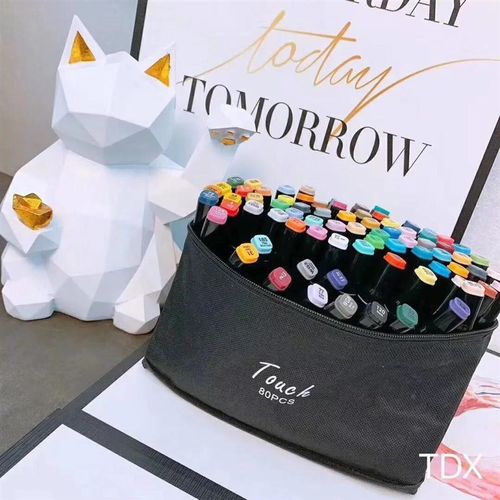 老美单! 48色! 满满的性价比 笔头出性水非常好 双头马克笔