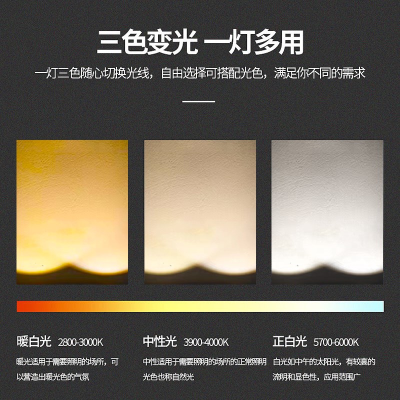 嵌入式双头射灯led黑色长方形斗胆灯天花客厅家用玄关过道格栅灯