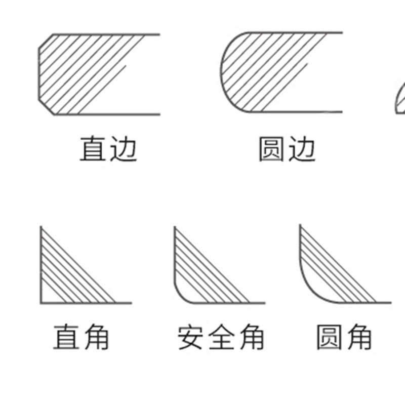 5至15mmC钢化玻璃茶几餐桌面长方形圆形异形烤漆磨砂 工厂直销