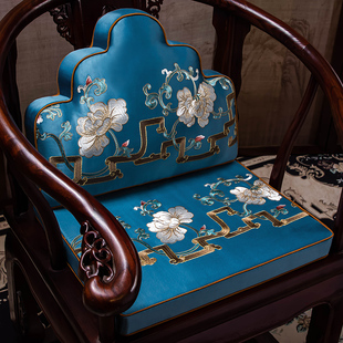 椅垫坐垫实木家具圈椅餐椅垫海绵防滑座垫套乳胶垫子四季 中式 通用