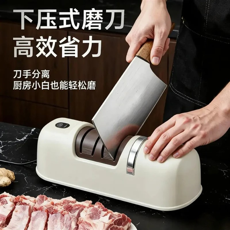 新电动磨刀器全自动小型多功能磨刀神器商用剪刀菜刀其他家具五金