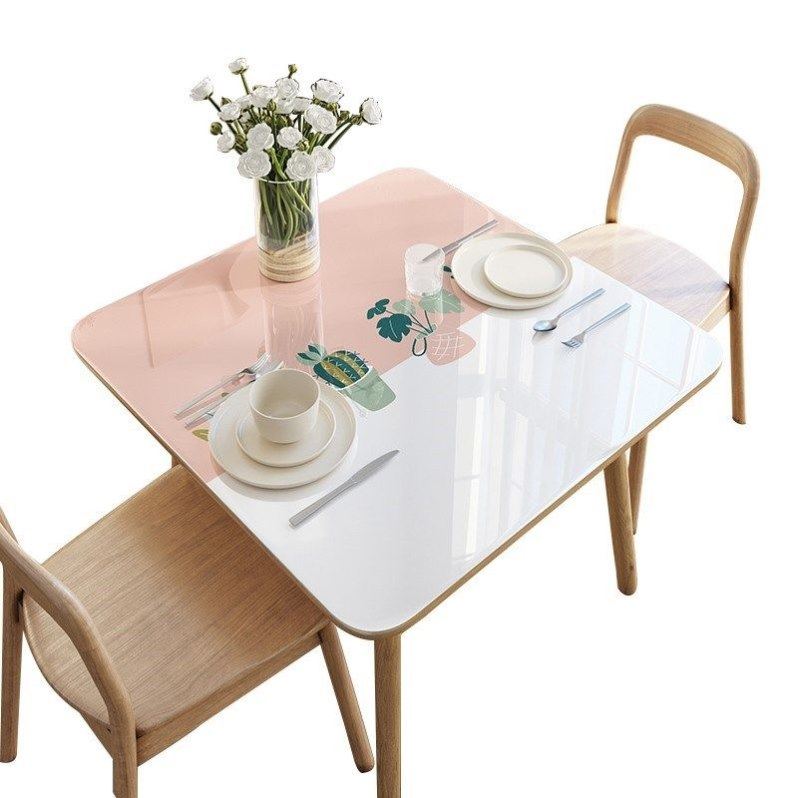 正方形桌布防水防油免洗软玻璃防烫餐桌垫四方桌茶几垫子定制,居家布艺,桌布,淘宝优惠券,粉丝福利购,淘宝优惠卷