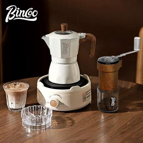 Bincoo双阀咖啡摩卡壶意式煮咖啡壶浓缩高温萃取家用咖啡器具户外
