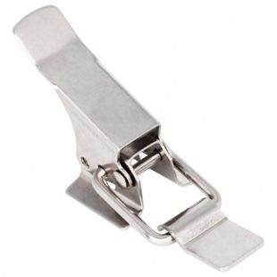 304不锈钢罐盖塔扣奶桶盖锁扣固定卡扣鸭嘴压扣盖子拆弯拉钩扣锁