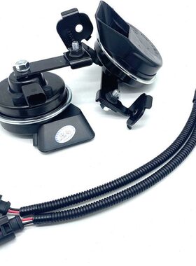 适用新能源id4 3 6x crozz鸣笛蜗牛喇叭免破线改加装一拖二高低音