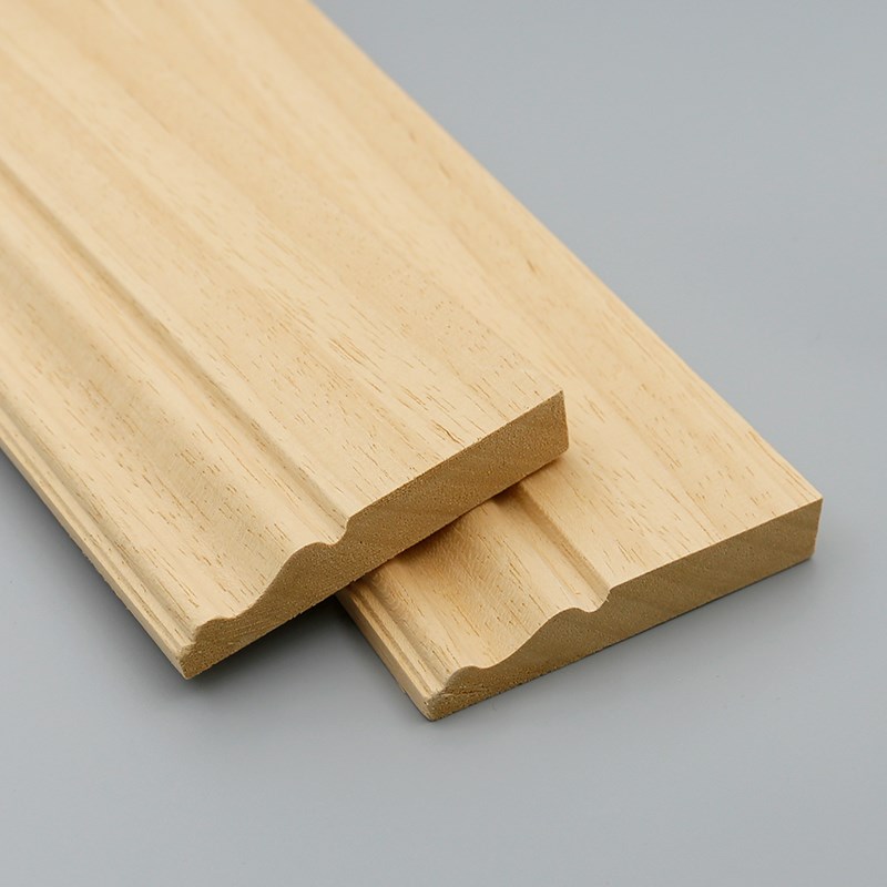 水曲柳实木线条吊顶线背景墙装饰门框相框平板木线条门线踢脚线