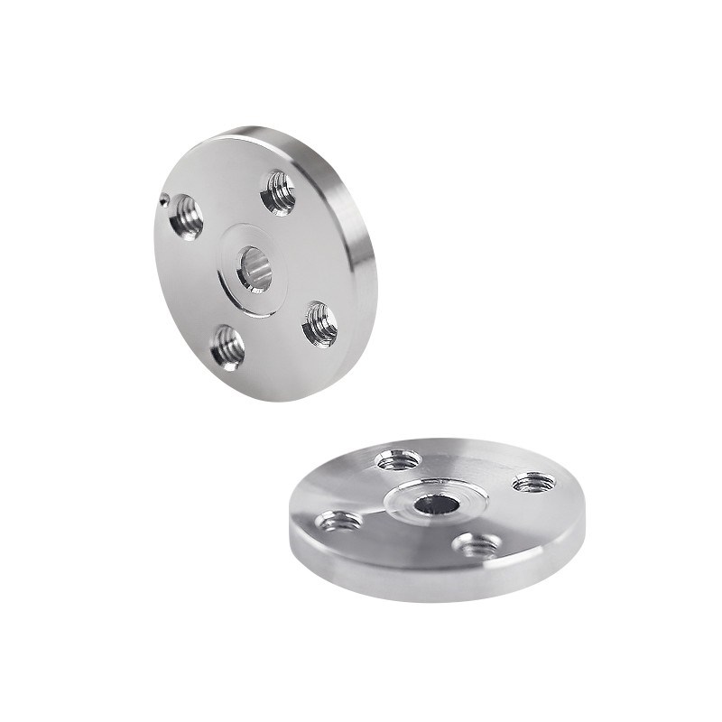 LIEYING/T金属舵盘圆盘0不锈钢MG995/99/JX/KINGMX耐磨通用