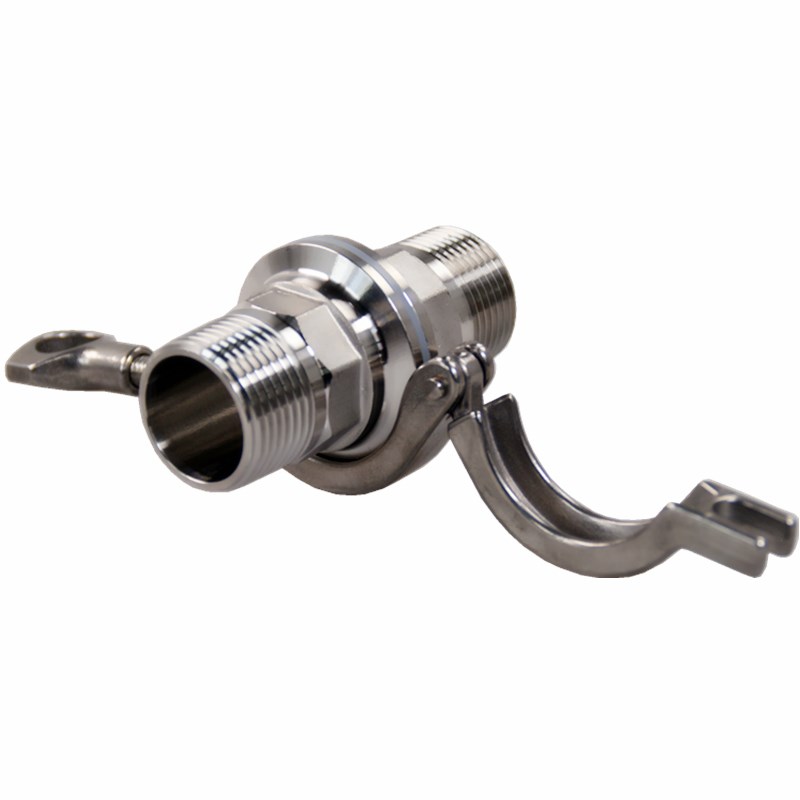 卫生级快装卡箍0/201不锈钢接头卡盘抱箍快接精铸卡扣管夹重型