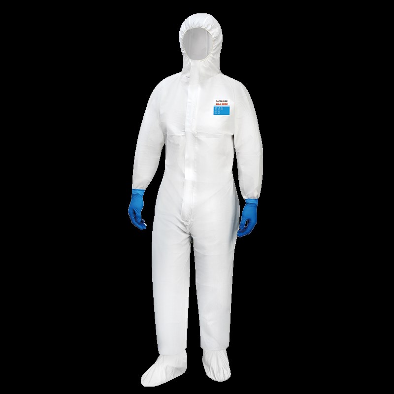 君御防护服连体防化服防尘服防化制药实验喷漆服打磨汽修GJ0