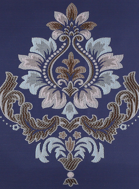 欧式餐桌布长方形高级感家用蓝色桌垫布艺高档奢华茶几椭圆形台布