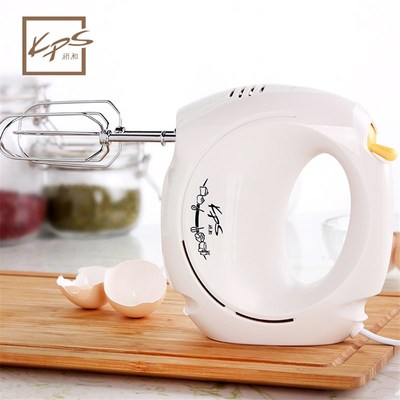 祈和电动打蛋器祈和KS-930家用打蛋机白色150W手提双速打发奶油