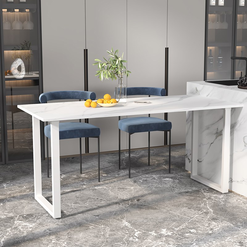 铁艺岩板茶几桌架木板支架办公桌子腿底座餐桌脚大理石瓷砖桌脚架