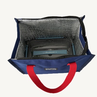 超大号饭盒袋加厚防水牛津布保温袋大容量上班族带饭包手提便当包