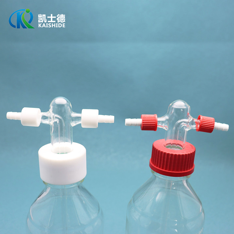 GL5 玻璃螺口洗气瓶 100 0 0 100 真空泵抽装置 耐压减压缓存瓶