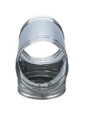 白铁皮T三通排烟软管浴霸换气扇排风管Y型三通接头 变径