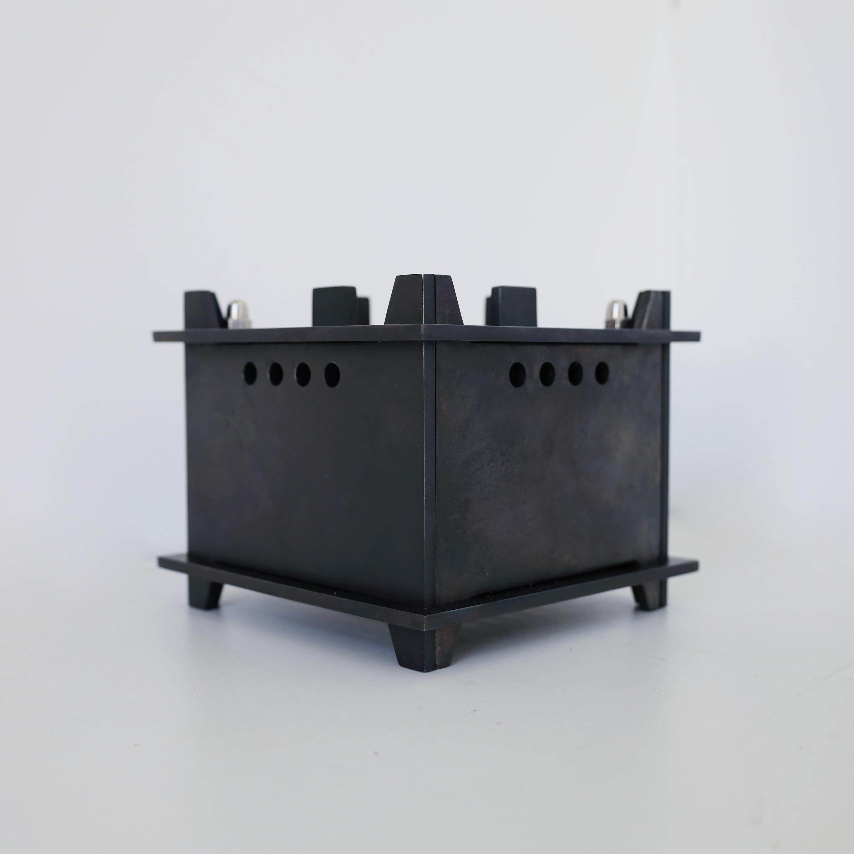 触造x卡扣 模块化可拆卸铁炉多功能加厚户外烧烤围炉煮茶家用茶炉