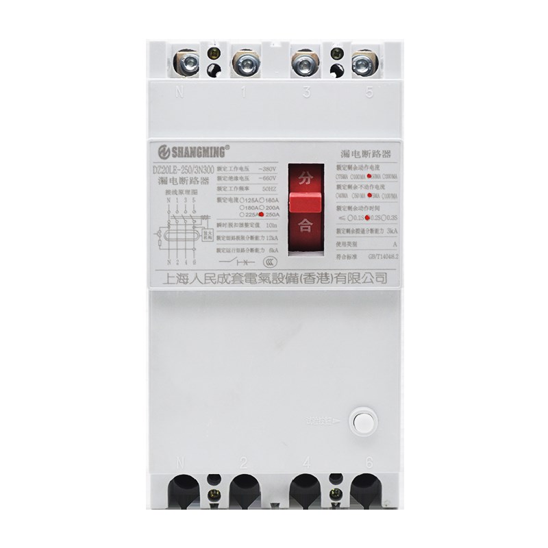 DZ2LE  漏电断路器 三相四线保护器