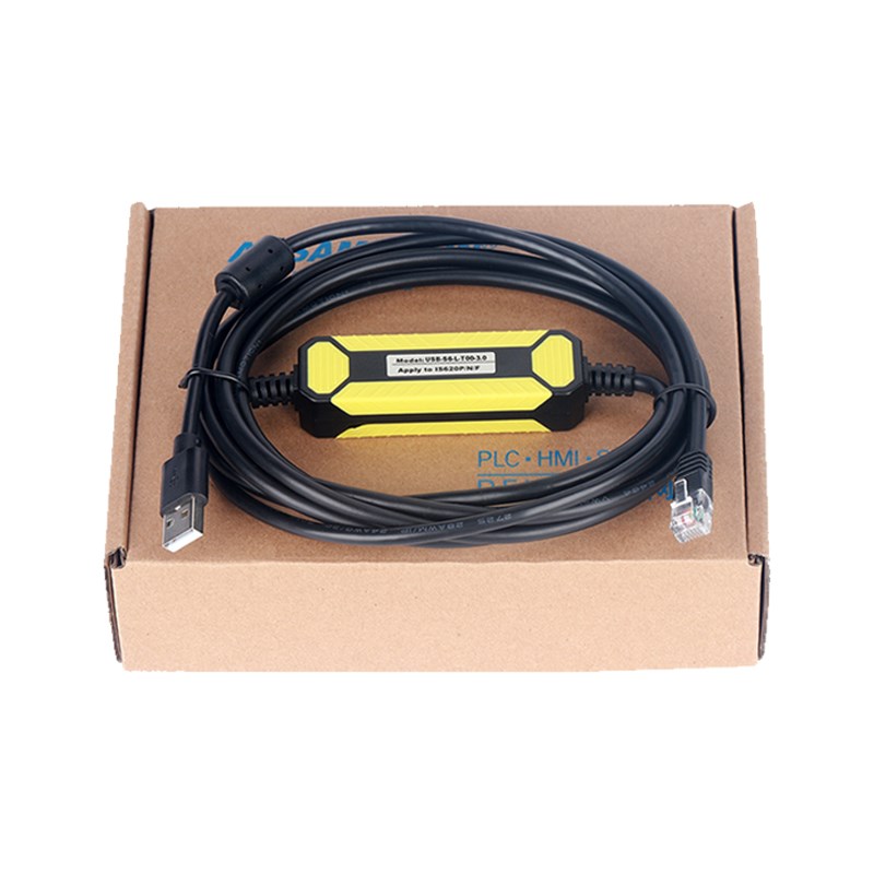 适用汇川伺服调试线SV0N/30P驱动器连接下载USB-S-L-T00-3.0