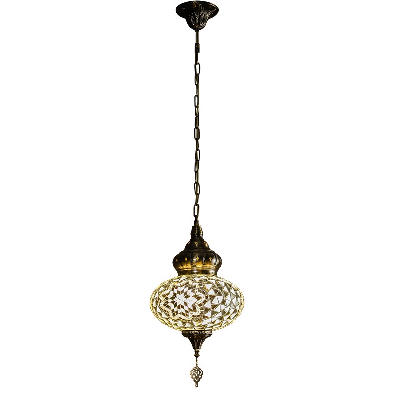 异丽东南亚风格吊灯咖啡厅复古工业风灯具泰式餐厅吧台茶室灯饰