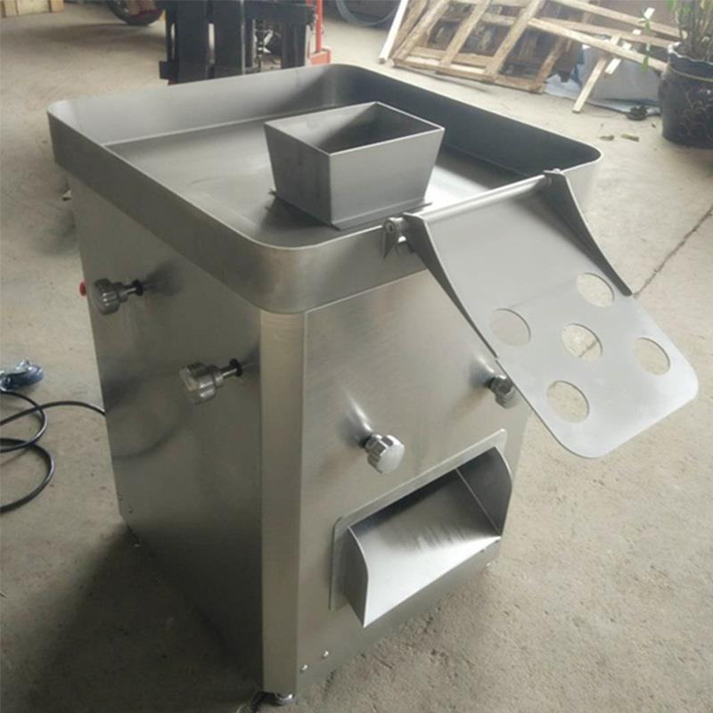 不锈钢肉片肉丝机里脊肉鸡胸肉切片机食堂餐厅切肉设备绞肉机