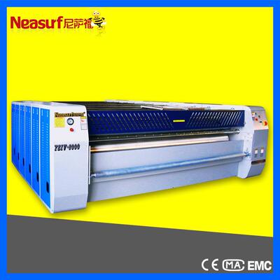 上海熨烫设备2.8m3米烫平机价格3.2m熨烫机 双辊工业烫干机