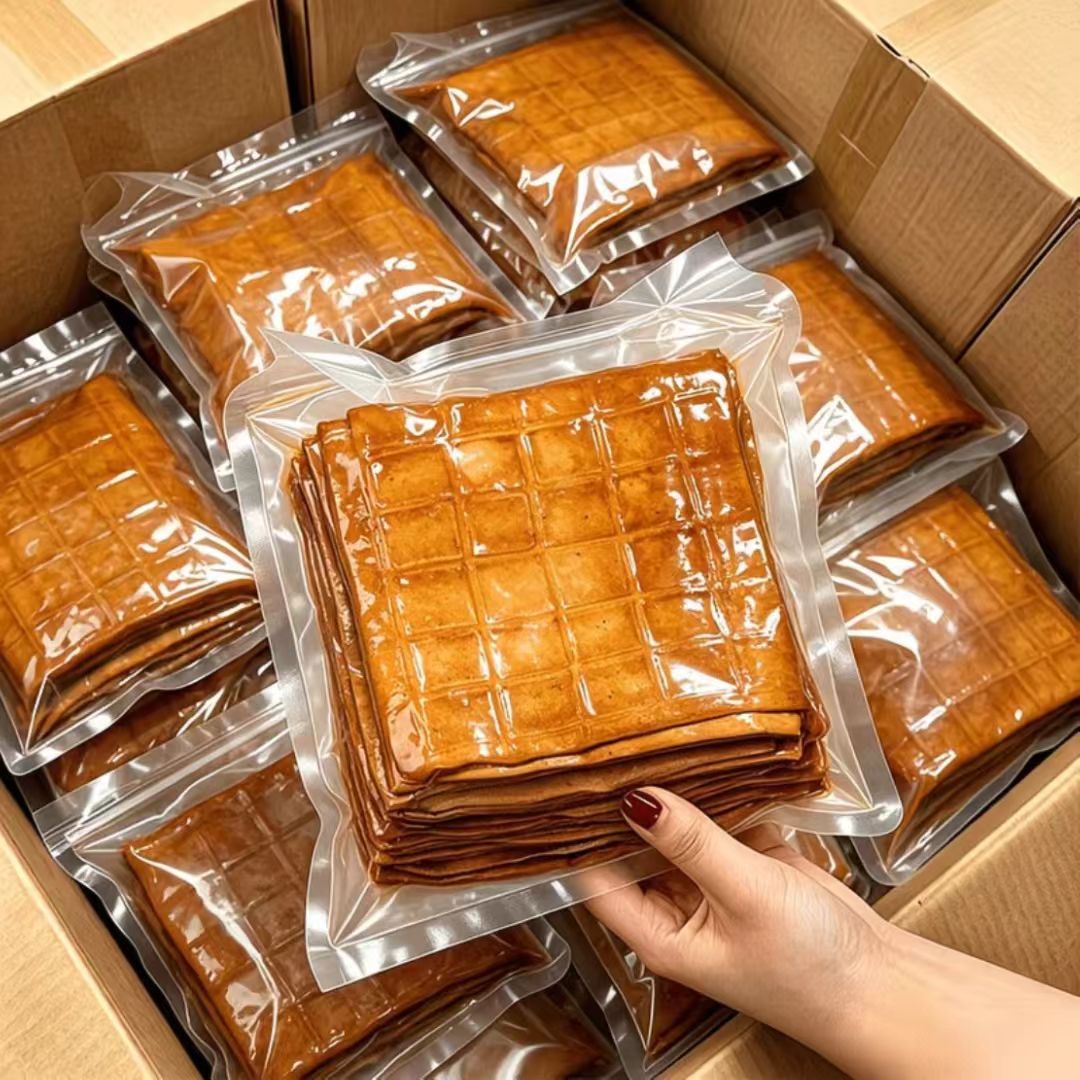 特价抢】牛皮豆干五香食材特产凉拌零食火锅烧烤串串商用大张即食