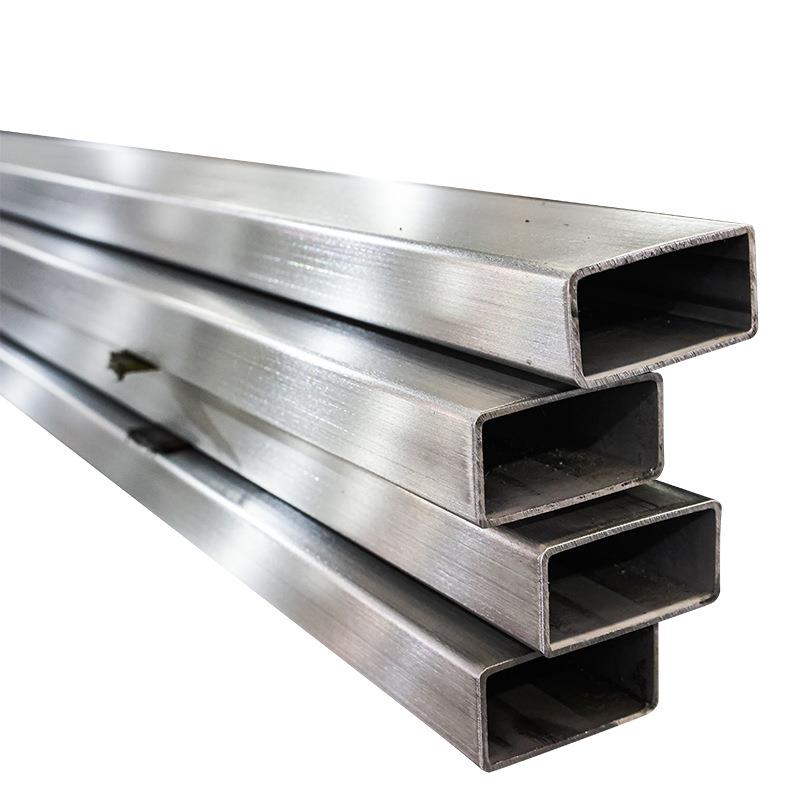 生产304装饰管耐腐蚀316不锈钢方管304拉丝矩形管316方通扁管