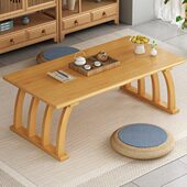 新中式 茶桌小型榻榻米阳台非实木茶台现代简约飘窗小桌子窗台矮桌