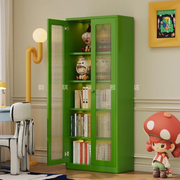 铁艺儿童书柜小户型住宅客厅角落书架储物柜卧室墙角展示柜置物柜,住宅家具,儿童书柜,淘宝优惠券,粉丝福利购,淘宝优惠卷