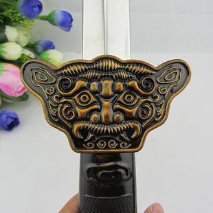 舞台魔术道具口吞宝剑 不锈钢伸缩剑 表演剑 太极剑 晨练折叠剑