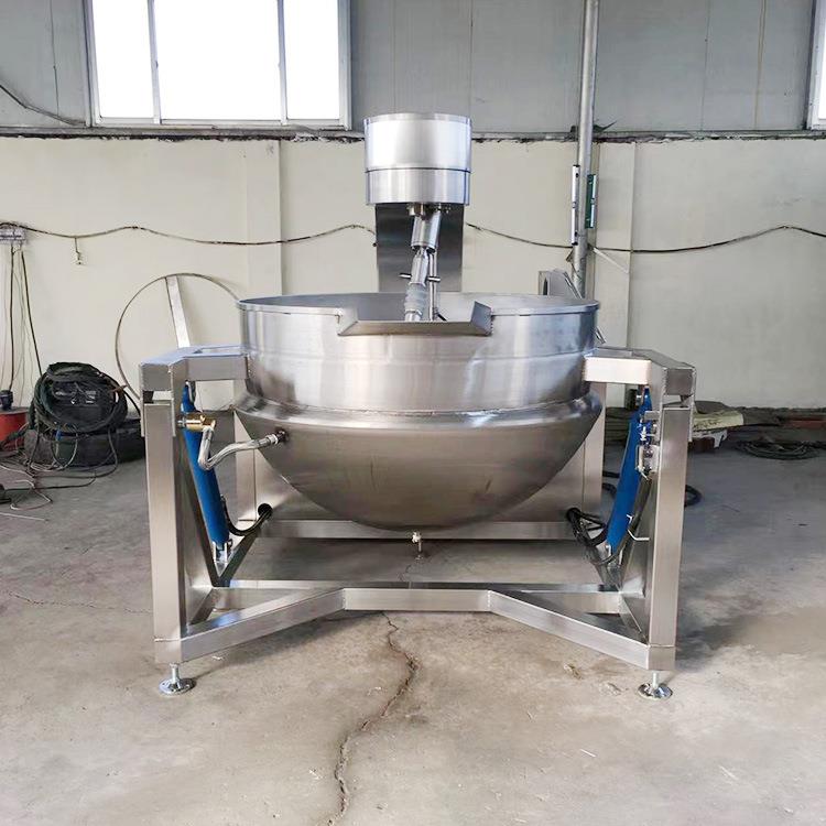 不锈钢酱料搅拌炒锅炒料机全自动馅料搅拌炒锅多功能行星炒锅