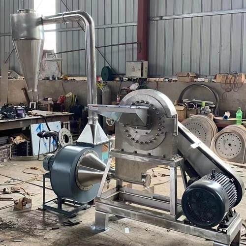 白糖干湿大米杂粮磨面机辣椒孜然药材万能打粉机不锈钢齿盘粉碎机