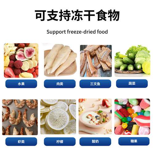 冻干机真空冷冻冻干燥机冻食物水素菜干机IT-DGJ-5科研宠物果商用