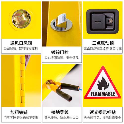 加钢制爆柜MS-FBG易燃易爆危品存防放柜厚工业安全险柜危化品防火