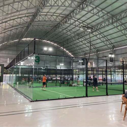 padde1 t板ennis球运动0米20米带顶棚Padel court帕德网球l场草坪