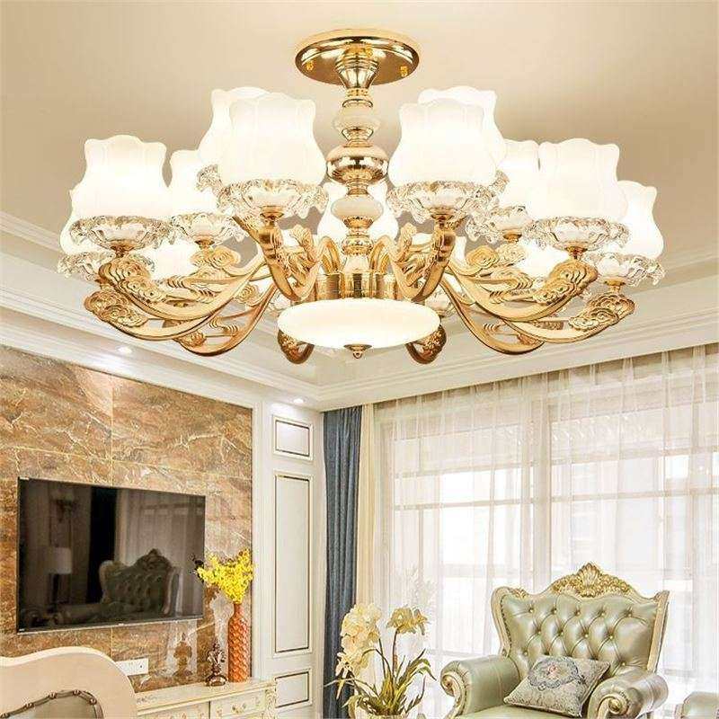 欧式吸顶灯客厅灯成套灯具卧室灯餐厅吊灯简约现代简欧大气灯饰