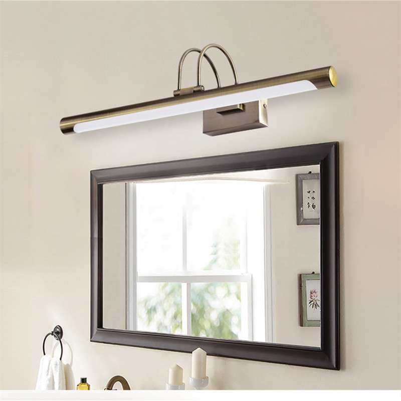 欧式镜前灯LED化妆灯 卫浴镜柜灯家居酒店工程简约时尚装饰壁画灯