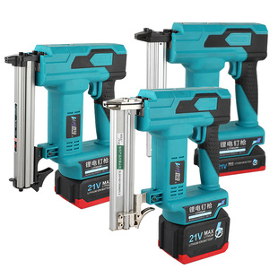 百马电动钉枪充电F直钉枪J码钉U型钉木工射钉无刷钉枪