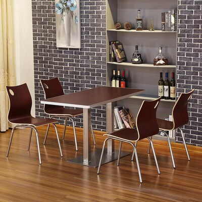 肯德基快餐桌椅奶茶食堂面馆汉堡小吃店饭店桌椅