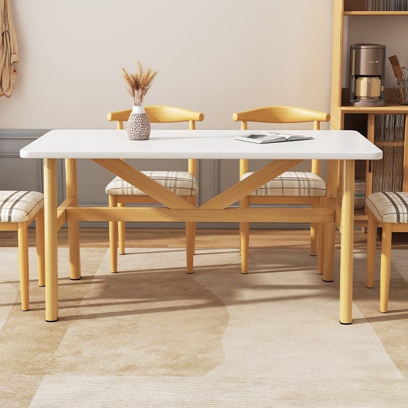 餐桌家用小户型现代吃饭桌子出租房用长方形餐饮饭桌商用桌椅,住宅家具,板木餐桌,淘宝优惠券,粉丝福利购,淘宝优惠卷